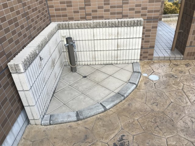 グランウッドのその他共用部分|ペット足洗い場