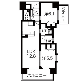 【間取り】 | クリスタルエグゼ心斎橋　南小学校区 | クリスタルエグゼ心斎橋　間取り