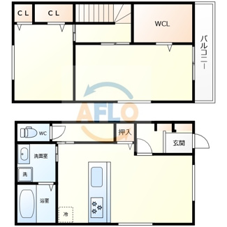 【間取り】 | ルミエール北河堀 | ルミエール北河堀　間取り