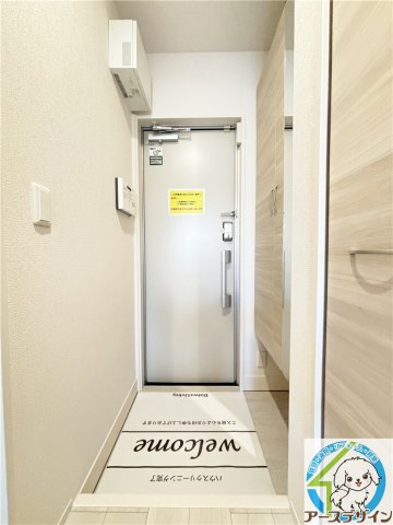 グランクレール西二見の玄関