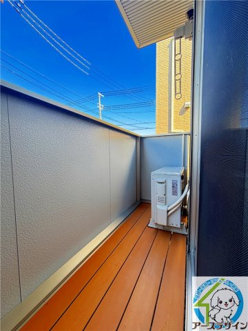 グランクレール西二見のバルコニー