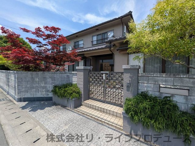 岡山市南区藤田 中古住宅の外観|◆敷地面積はゆったり広々100坪強ございます！