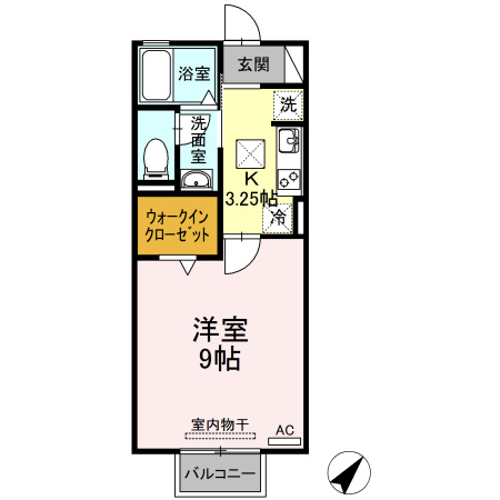 ヴォラーレ Ⅰの間取り
