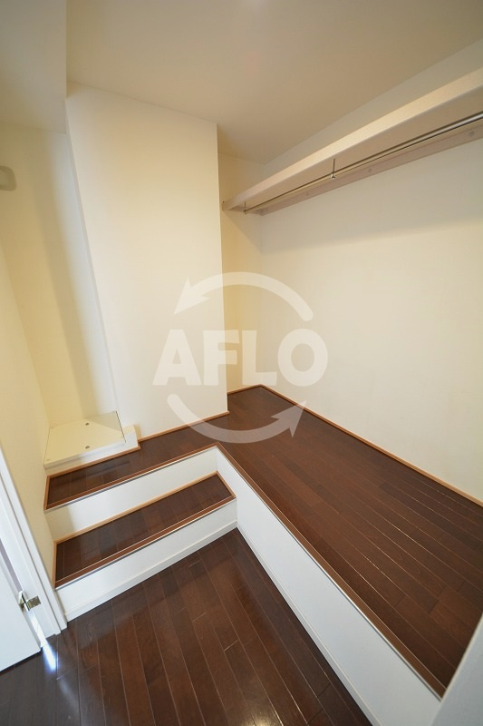 FLAT INN UESHIOの収納|FLAT INN UESHIO　ウォークインクローゼット