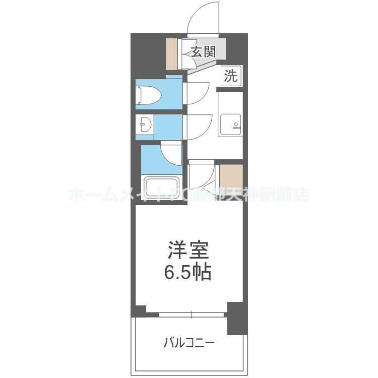 スプランディッドVII(セブン)の間取り