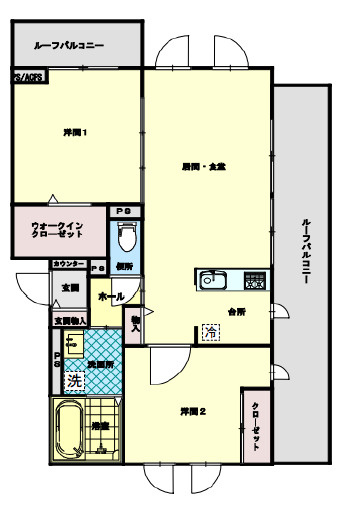 【間取り】 | クーラ調布