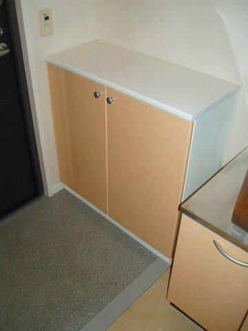 エクセレント桜泉二号館の玄関