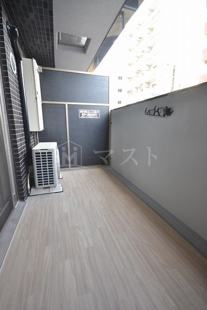 LC新梅田Ⅲのバルコニー