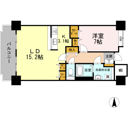 【間取り】 | 品川シーサイドビュータワー Ⅰ