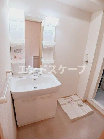 ポプルスＡの洗面所|高崎、前橋のお部屋探しはエンドスケープまで！お客様の理想お聞かせ下さい♪