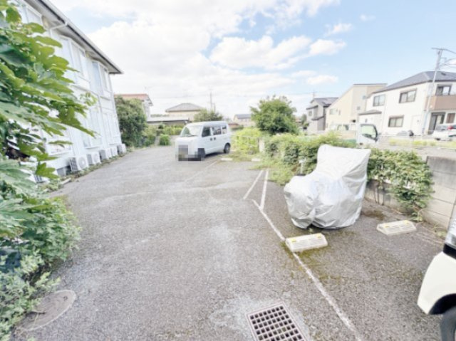 タケミコーポの駐車場