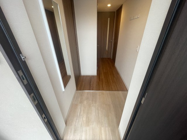 ロワゾブルー神戸住吉の玄関