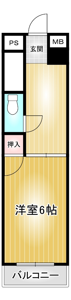 フローラ大坪| 名古屋市の賃貸ならMy賃貸の間取り|フローラ大坪