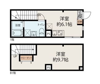 【間取り】 | モンソレイユ水天宮 | 間取りです。