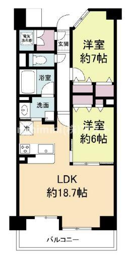 グレンパーク梅田北の間取り