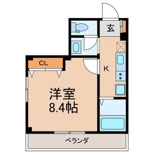【間取り】 | エクシードＫＳ | 間取りです。