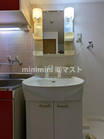 大阪市福島区福島１丁目の賃貸マンションの洗面所