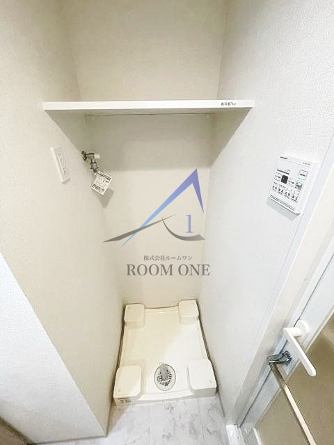 クレイシアIDZ二子新地の設備|洗濯機置き場です。