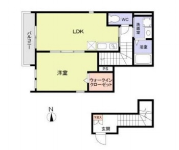 メゾンド下北沢の間取り
