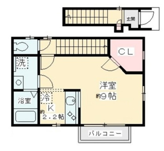 【間取り】 | ヴィーブル代沢 | 間取りです。