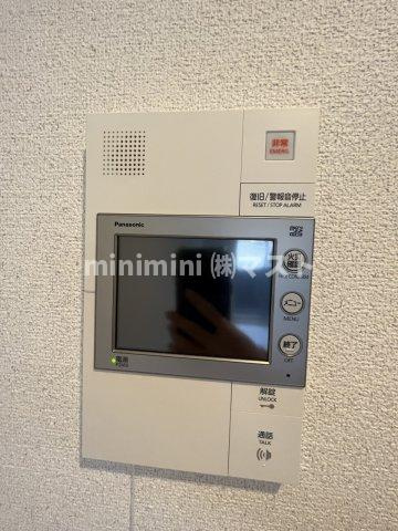 大阪市此花区西九条３丁目の賃貸マンションのセキュリティ