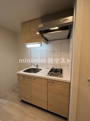 大阪市此花区西九条３丁目の賃貸マンションのキッチン