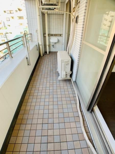 ランドステージ錦糸町Ⅱのバルコニー