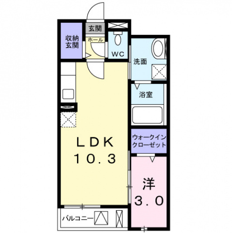 【間取り】 | プランドール高槻