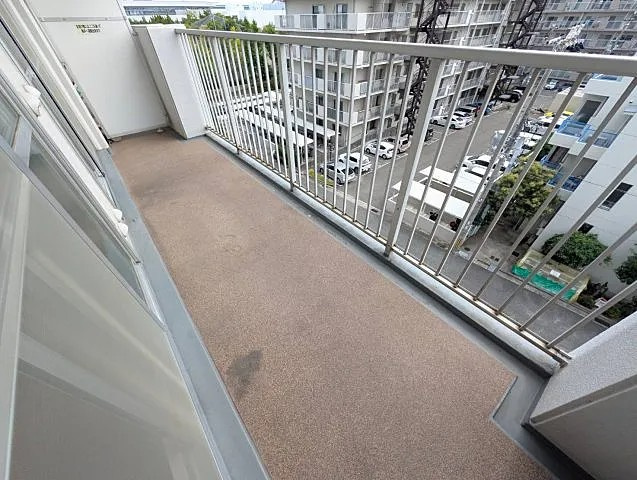 神戸市東灘区魚崎南町２丁目の賃貸マンションのバルコニー