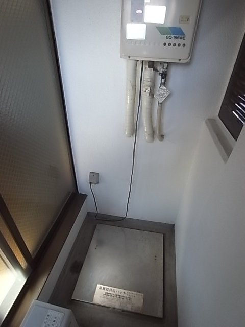 神戸市灘区福住通５丁目の賃貸マンションのバルコニー
