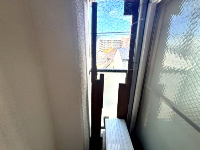 神戸市灘区福住通５丁目の賃貸マンションのバルコニー