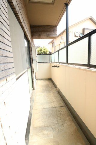 神戸市東灘区深江南町３丁目の賃貸マンションのバルコニー