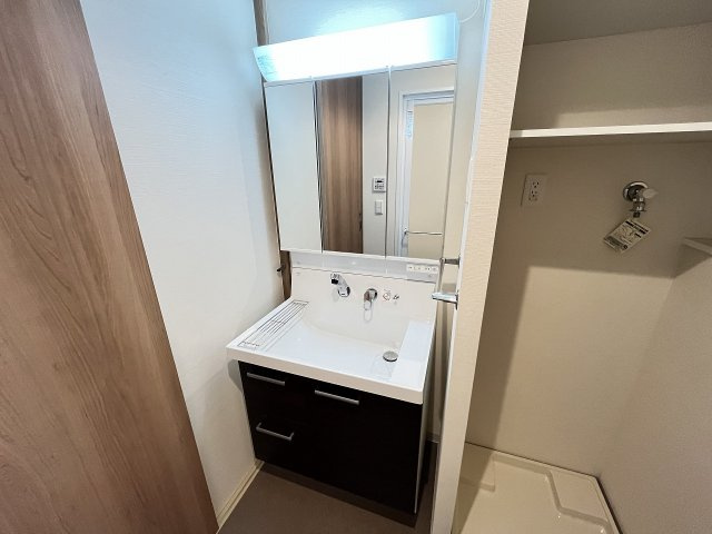 神戸市東灘区田中町５丁目の賃貸マンションの洗面所