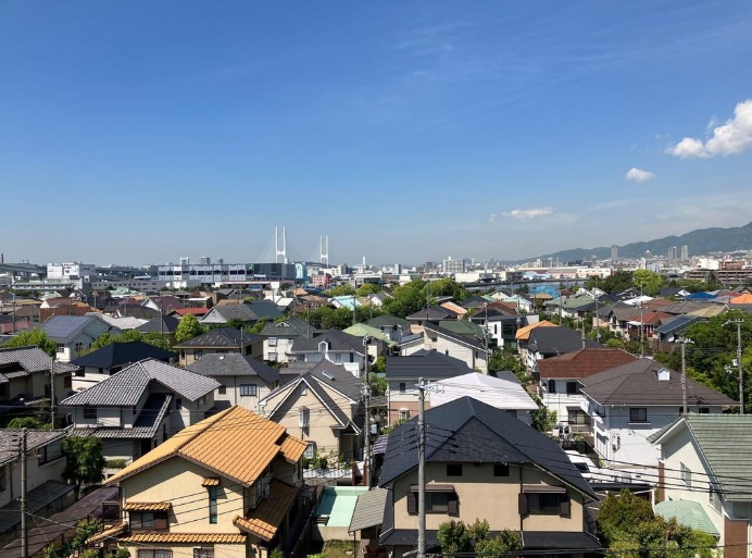 芦屋市緑町の賃貸マンションの展望