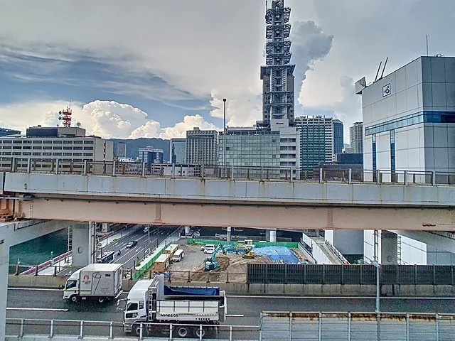 神戸市中央区新港町の賃貸マンションの展望