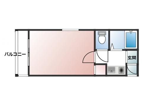 神戸市東灘区本庄町１丁目の賃貸マンションの間取り