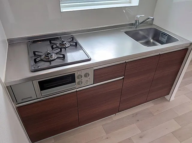 神戸市灘区城内通２丁目の賃貸マンションのキッチン