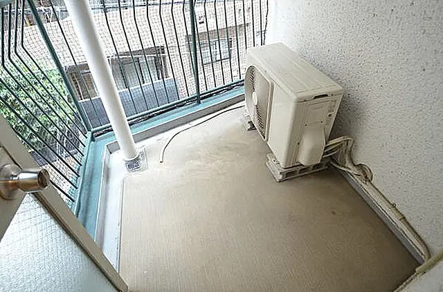 下山手セントラルハイツのバルコニー