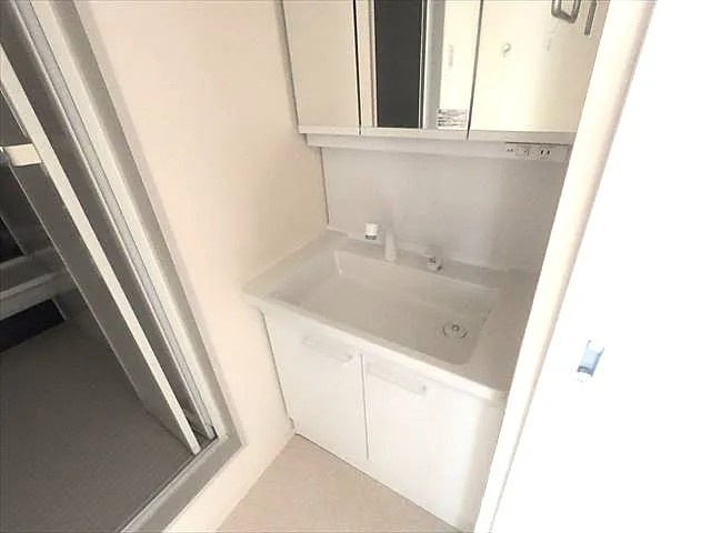 神戸市東灘区住吉本町２丁目の賃貸マンションの洗面所