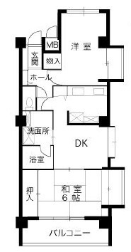 アプリーレ北青木の間取り