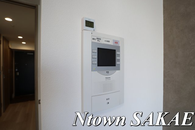 【セキュリティ】 | ディアレイシャス矢場町 | モニター付きインターホンです