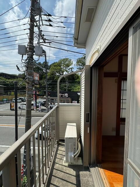 カーサ坂下のバルコニー