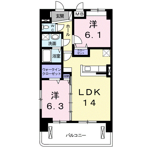 【間取り】 | プレッソ　Ｓ．Ｒ．Ｗ