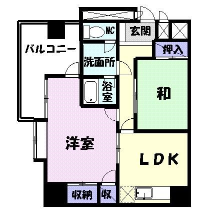 【間取り】 | 双葉ハイム一条