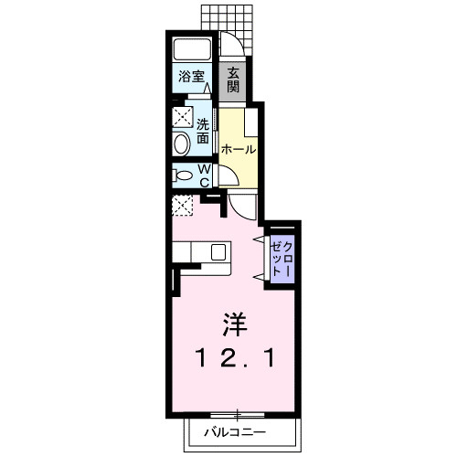 【間取り】 | カーサＫ　Ⅱ