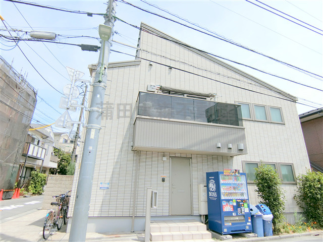 ホルン西蒲田の外観|2010年3月築　木造地上2階建て総戸数7戸ミサワホーム施工の人気賃貸アパート
東京都大田区西蒲田6丁目　JR京浜東北線蒲田駅徒歩13分、池上線蓮沼駅近徒歩3分