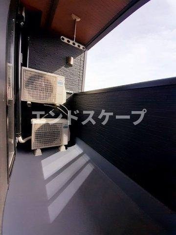 レジデンス　フジ　Ａのバルコニー|高崎、前橋のお部屋探しはエンドスケープまで！お客様の理想お聞かせ下さい♪