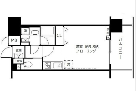 サンクレール荒川ブランガーデンの間取り|間取りです。