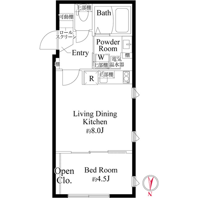 CASA PIAZZA 亀戸の間取り