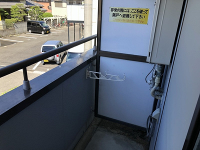 【バルコニー】 | クロシオハイツV